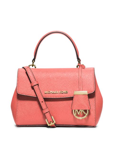 michael kors ava pink|Michael Kors extra small crossbody.